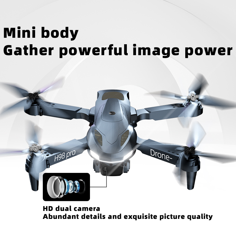 H98 Drone Hot Sale 4CH 6 Axis 5G Transmission Mini Body Small Drones With Camera