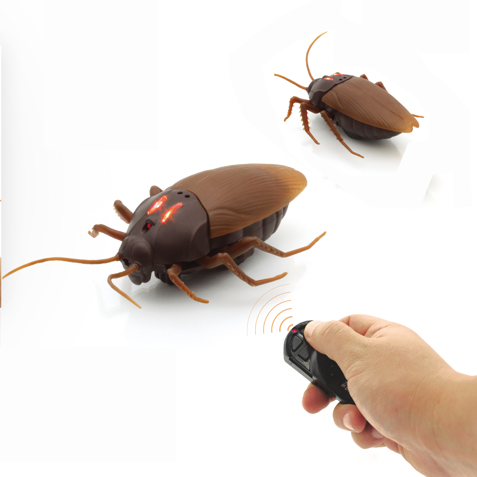 infrared halloween funny toys remote control cockroach factory