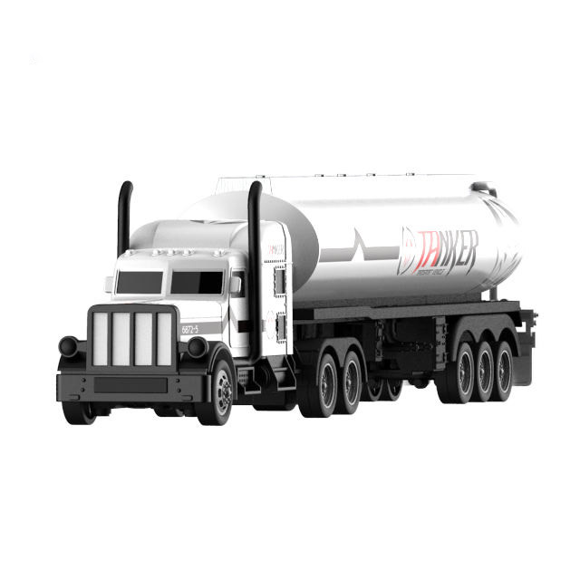High Simulation Boy Gifts 1:16 Scale 4 Channel 30 Meters Distance RC Oil Tanker Trucks For Sale