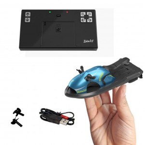 2.4ghz low battery alarm function realistic rc motorboat mini rc boat for pool, lake and bathtub