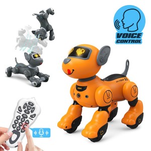 Newest intelligent educational toys touch gesture sensor voice control robot dog