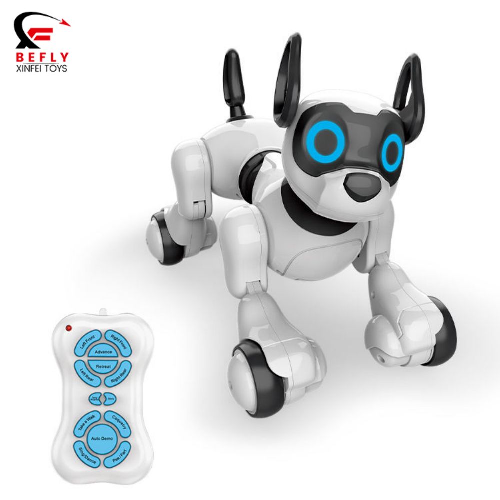 russian versions infrared electric dog toys remote control smart pet robot factory