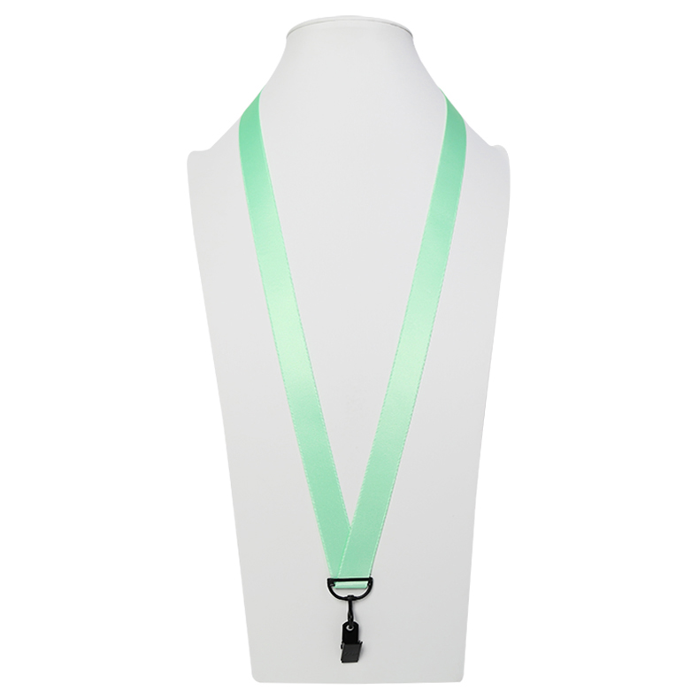 Colorful 20mm Ergonomics Blank Sublimation Crossbody Eco-friendly Neck Seamless Lanyard For Activities