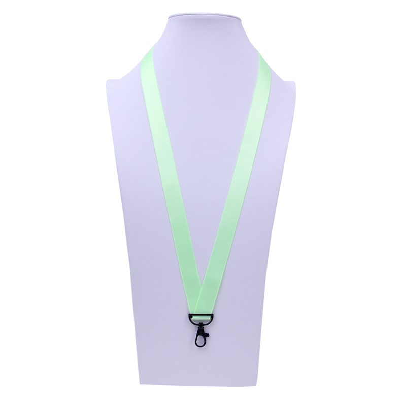 Professional Factory Custom Printing Ergonomics Sublimation Recycled PET Polyester Lanyard With Seamless Hook Buckle