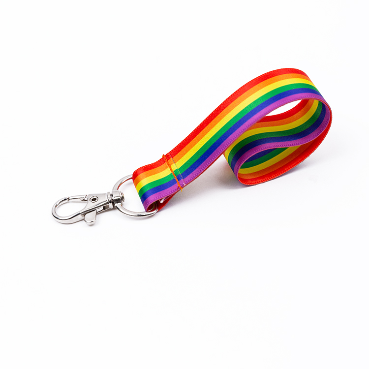 XingChun Rainbow Hand Wrist Lanyard Strap String For Mobile Phone Keychains