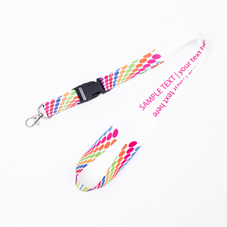 XingChun Colorful Design 2cm Eco-friendly Polyester Lanyard For Advertising
