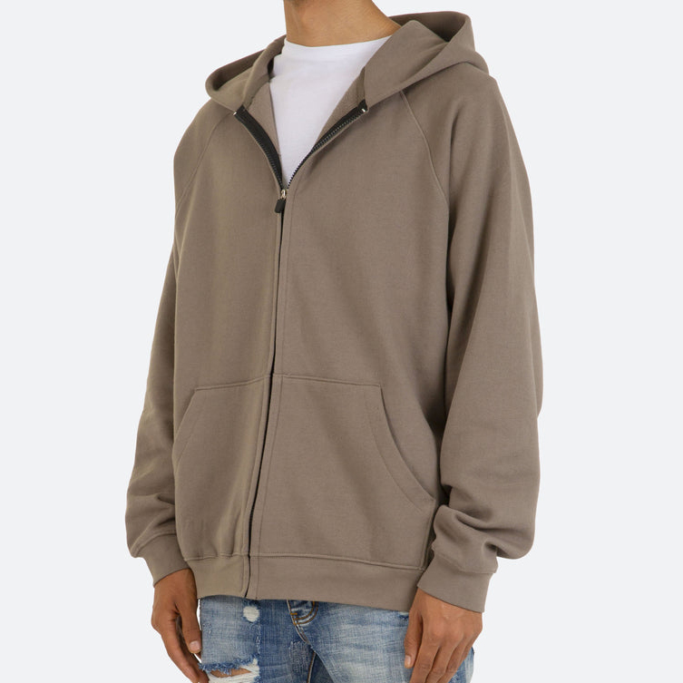 fabbricazione di alta qualità zip fly oversize pullover in bianco unisex 100% cotone francese terry hoodies per l'omi
