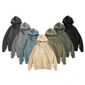 oem high quality wholesale 100% cotton embroidery full zip up men hoodies