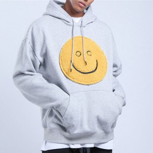 Competitive Price for Hoodie With Satin Lined Hood - Custom Sweatshirts Drawstring Cotton Man’s Embroidered Chenille Patches Hoodie – Xinge Clothing
