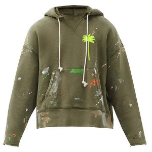 Fashion items ——Cool trend distressed printed men’s hoodie