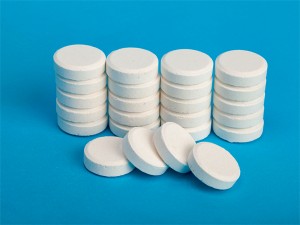 SDIC šumeče tablete za dezinfekcijo diklor