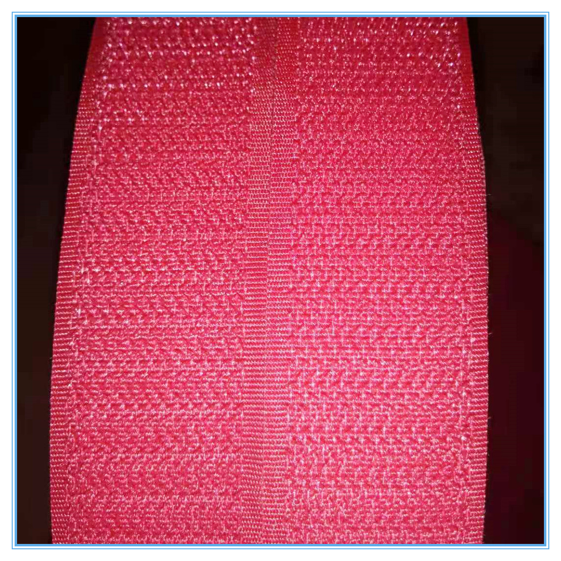 China Wholesale Gridding Tape Factory - HOT SELL 100% NYLON RED HOOK AND LOOP TAPE – Xinghua