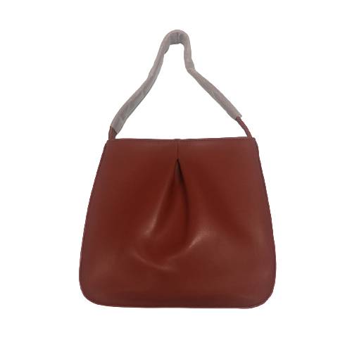 Large-Capacity Minimalist Red Tote Bag
