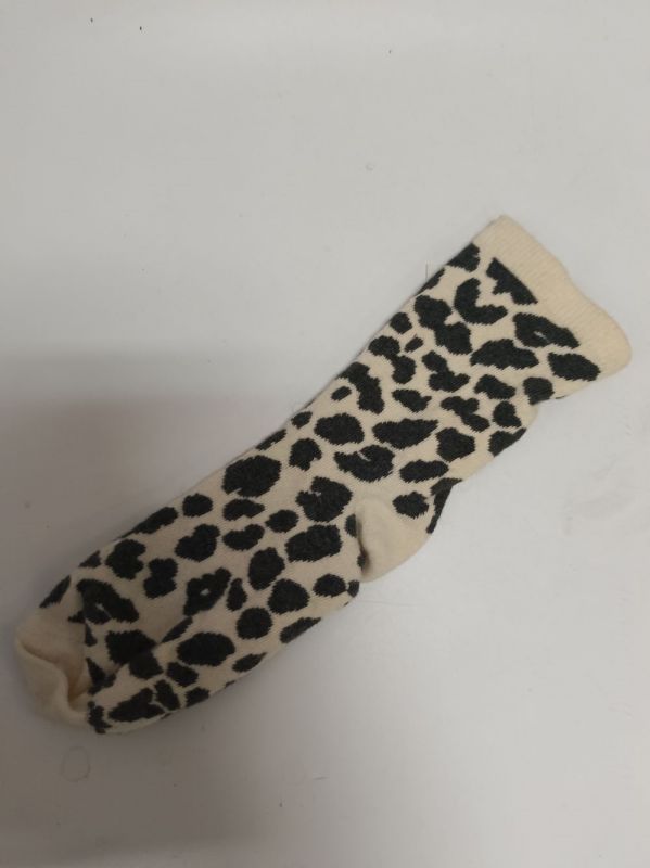 2022 Leopard jacquard knitted socks