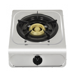 Single gas stove with beehive cast iron burner