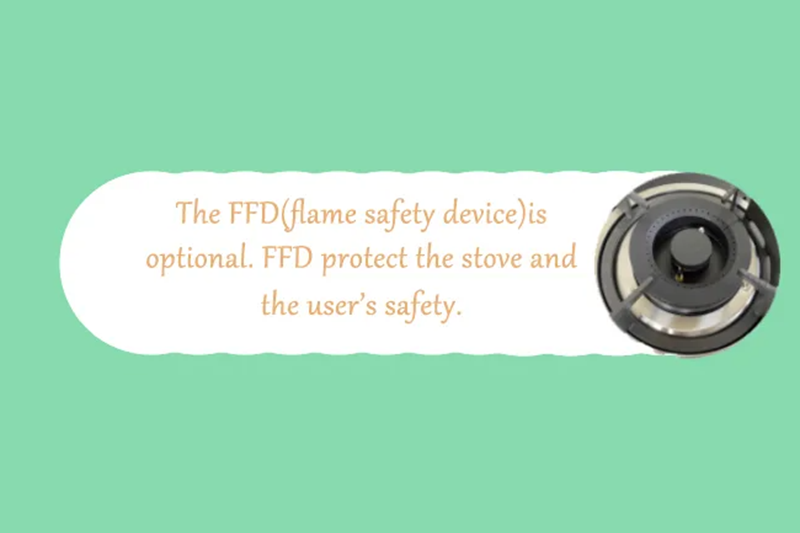 Automatic flame failure safety device to gas cookers