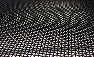 The metal decorative mesh is made of high...