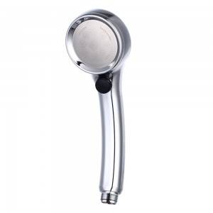 Water Save Chrome Shower Head With Stop Function