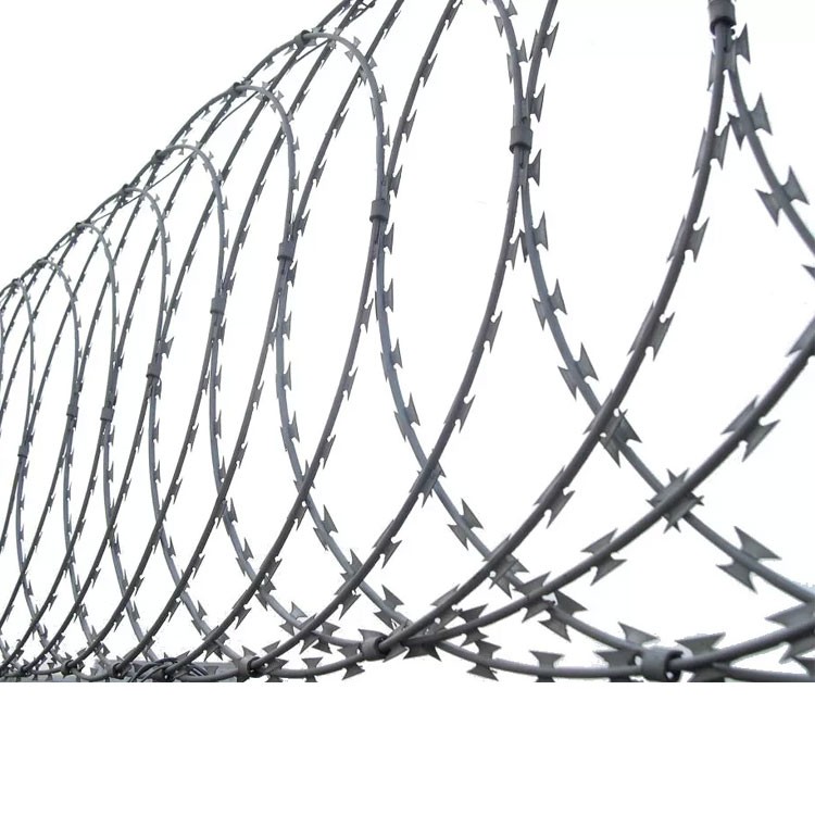 2021 wholesale price Razor Barbed Wire - Flat wrap razor wire 15m per roll 10 m per roll – Xinpan