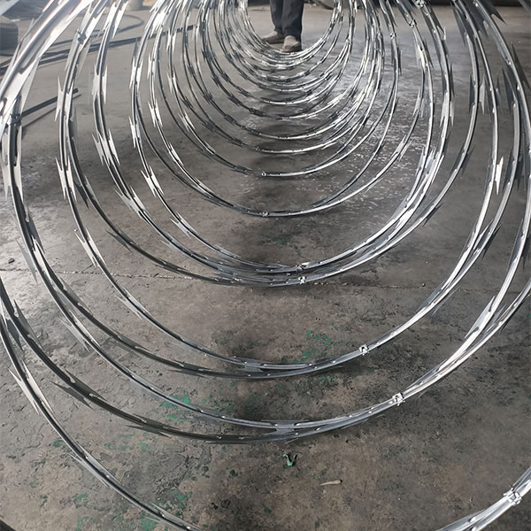 Stainless steel razor wire 304 material 500 diameter