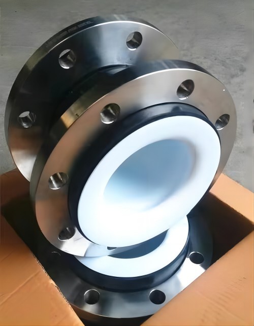PTFE Single Sphere Double Sphere Flexible Rubber Expansion Joint With Flange
