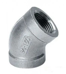 Stainless Steel Pipe Fittings Threaded Elbow