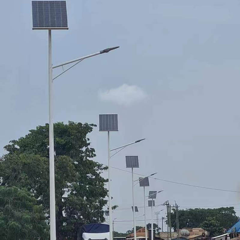 Farolas solares de Tanzania