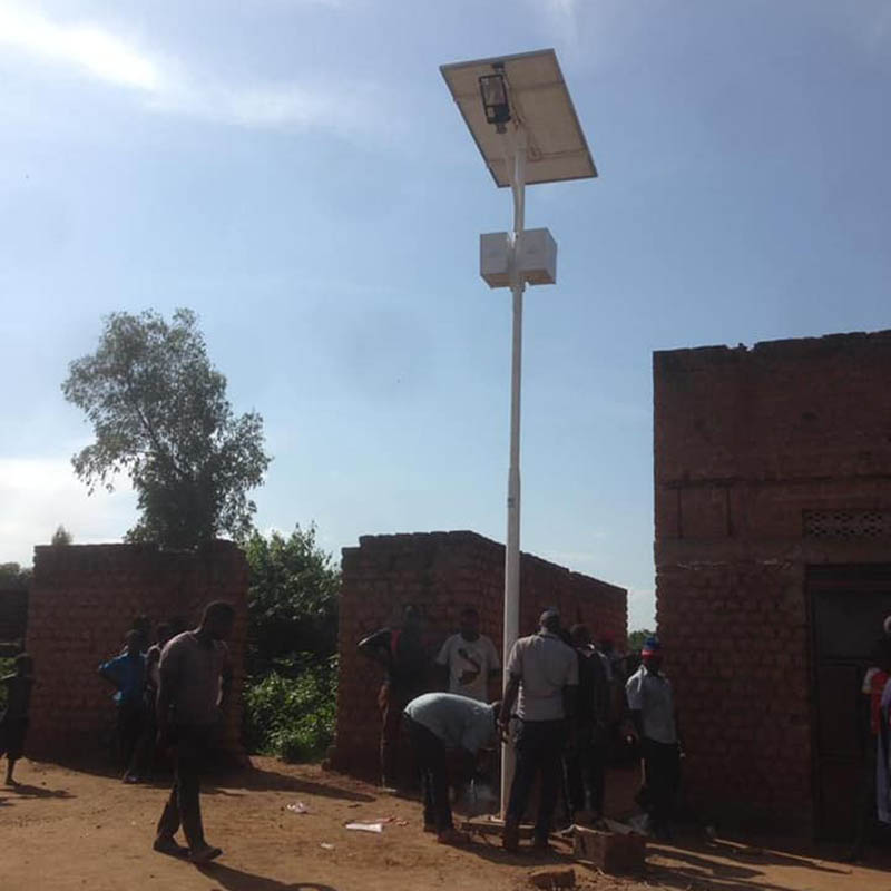چراغ خیابان خورشیدی اوگاندا