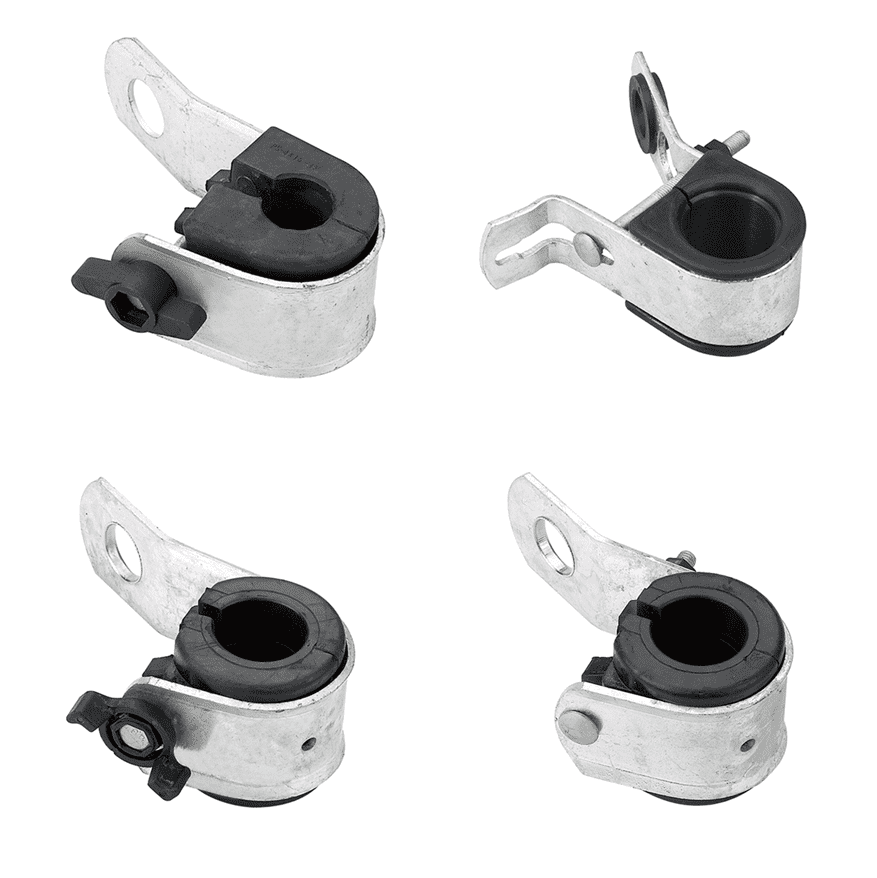 China wholesale Steel Suspension Clamp - Suspension clamp J-hook type – Xinwom