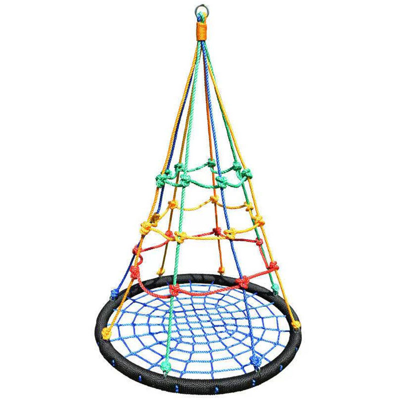 China wholesale 3 Swing Set Wooden Manufacturers –  XAS-N05 110CM Net Swing with basket net swing – Xiunan
