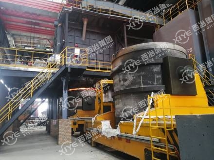 120t LF refining furnace project of Shandong Group stainless steel company