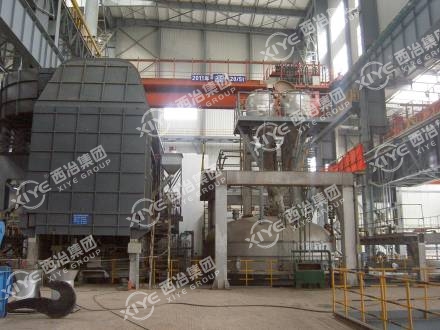 120t refining furnace + vacuum furnace project of an iron and steel company in Shanxi