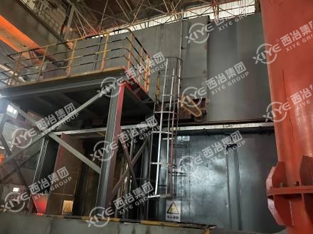 120t refining furnace project of an iron and steel company in Hebei