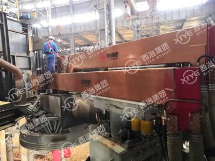 120t refining furnace project of an iron and steel company in Shandong