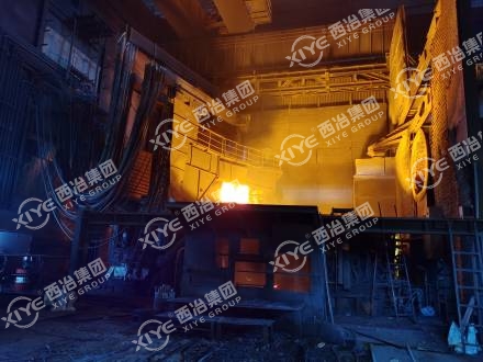 130t eletise arc ogaumu poloketi a Initonesia Gulong iron ma Steel Company