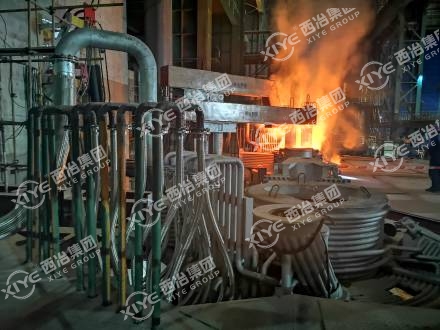 150t refining furnace project of Hebei Iron and Steel Company (1)