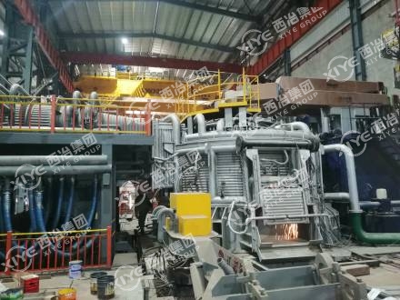 75t electric arc furnace project of an iron and steel company in Guangdong