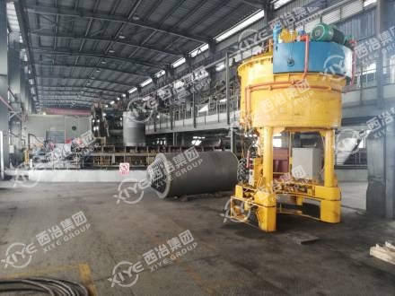 Automatic electrode lengthening project of a ferroalloy company in Xinjiang