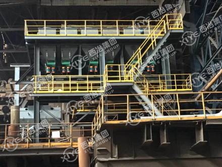 Electric furnace charging system of a certain iron and steel company in Xinjiang