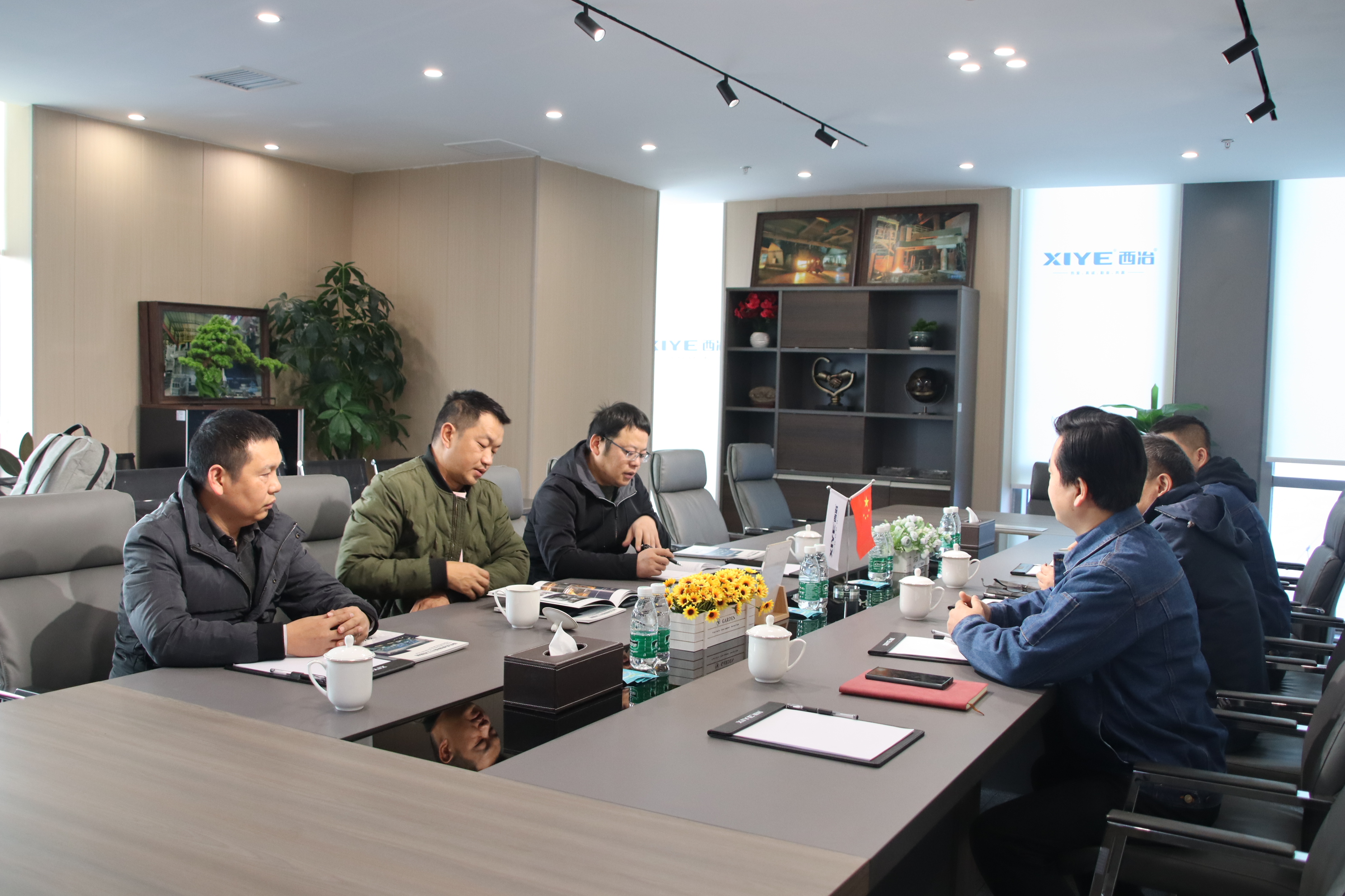 Field Trip to Increase Understanding and Strengthen Exchanges to Promote Cooperation—Warmly Welcome Trina Solar to Visit Xiye for Investigation and Exchanges