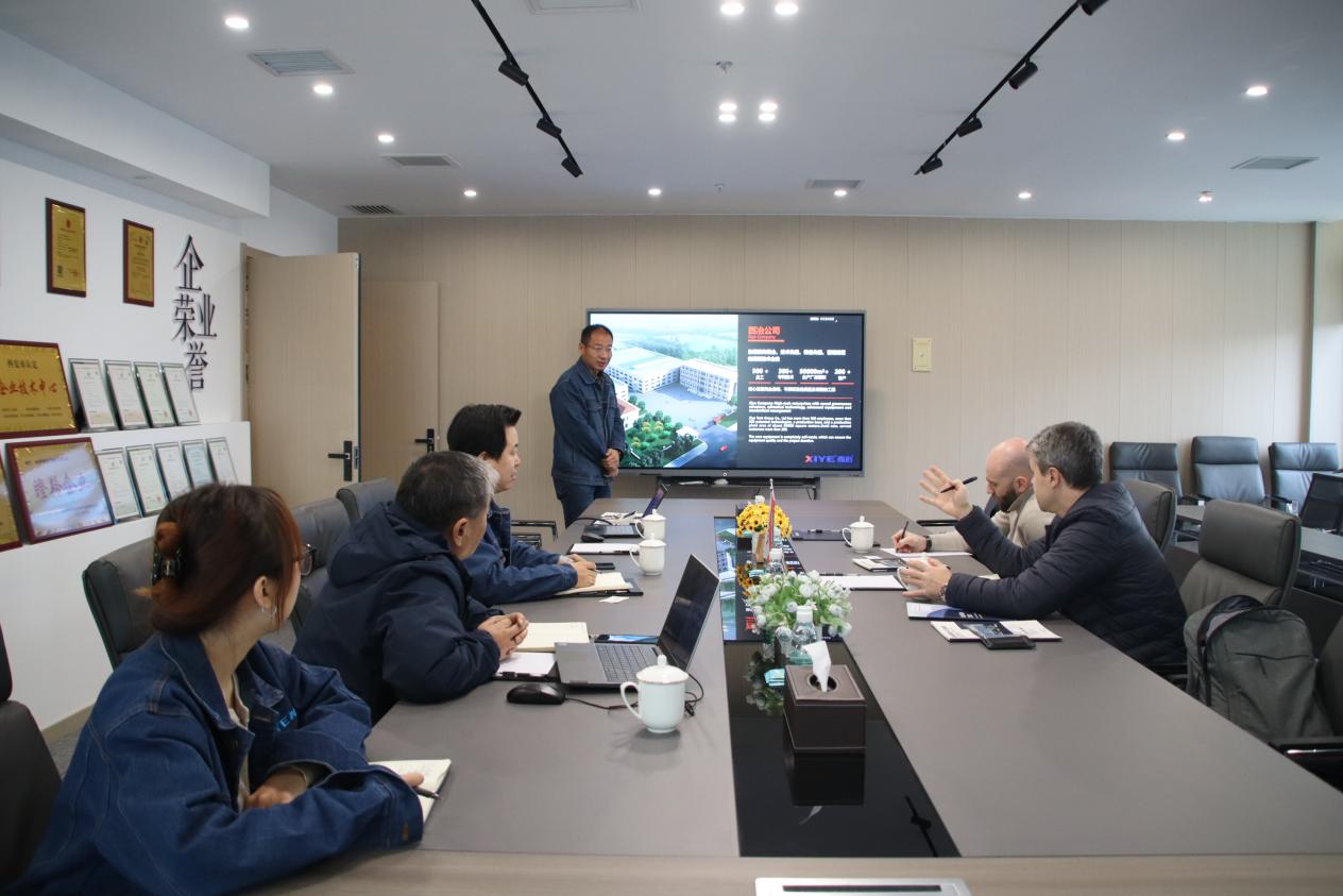 Russian DRT Group Delegation Visited Xiye for Technical Exchanges