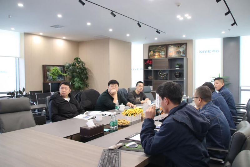 Fu Ferroalloys Group Visited Xiye for Inspection and Exchange