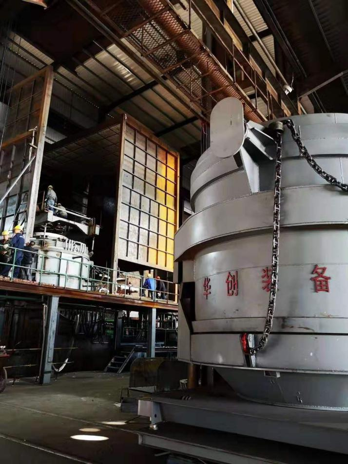 A 120-ton LF furnace built by our company for Fujian customers was successfully put into operation