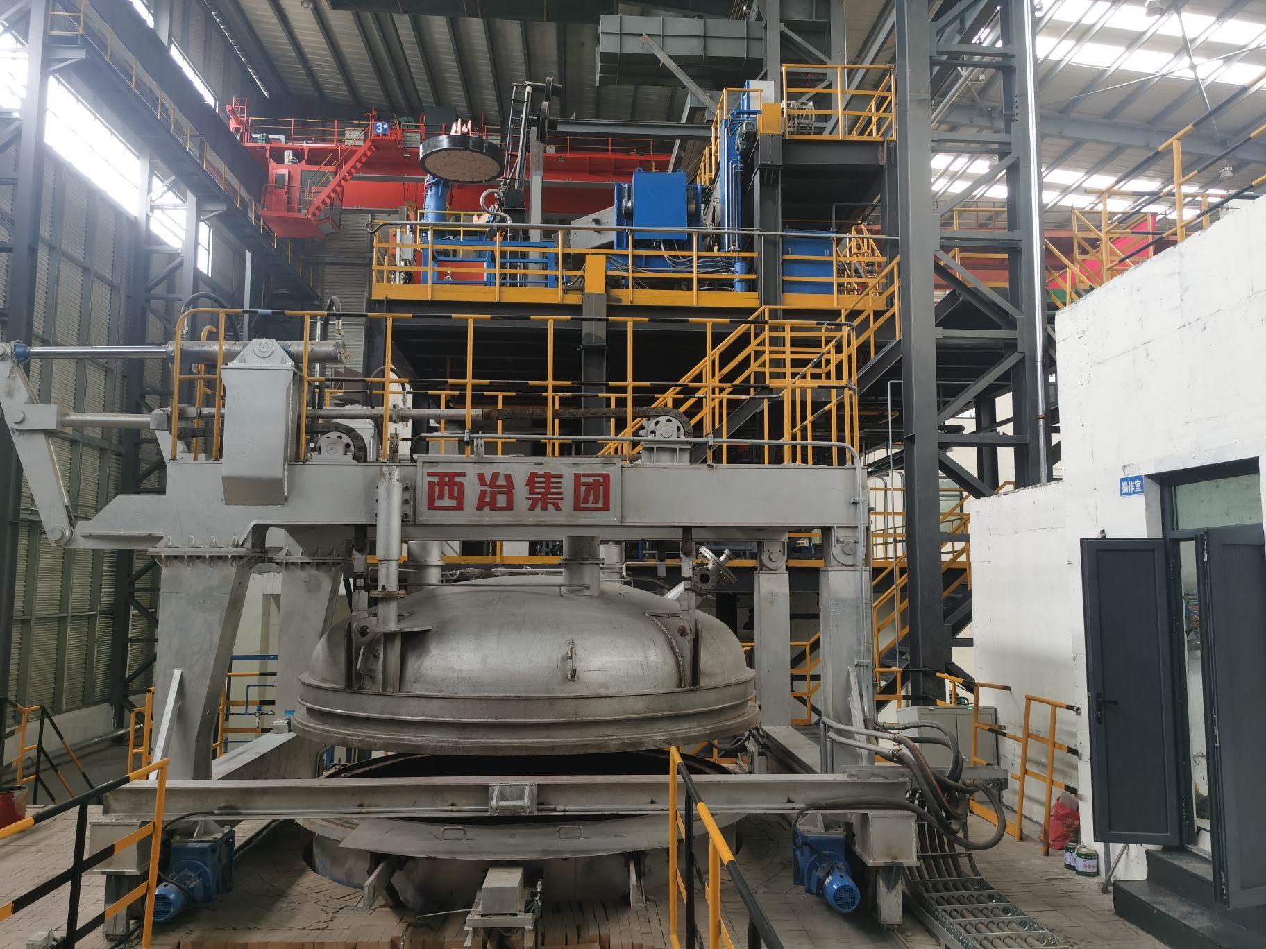 Congratulations to Xiye Group for the construction of a special steel production line construction project for a customer in Hebei, and a successful thermal load test!