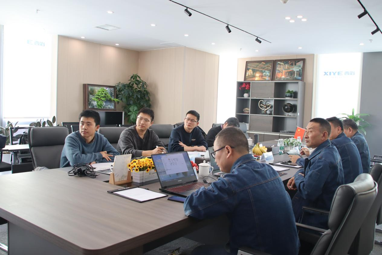 Xinxing Ductile Iron Pipes Company and Its Delegation Visited Xiye for Investigation and Exchange.