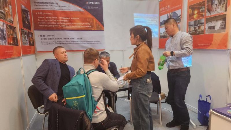 Xiye Group appeared at the Russian International Metallurgical Casting Exhibition on November 7-10, 2023!