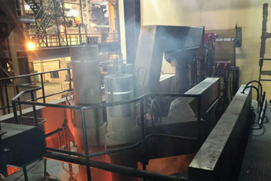 Congratulations on the successful operation of the three 120-ton LF furnaces built by our company