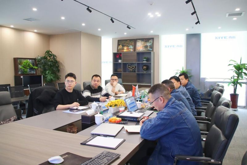 Warmly Welcome a Company from Sichuan to Our Company for Technical Exchange