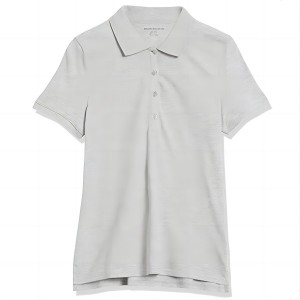 OEM Golf Sporty Wear Short Sleeve Women Slim Fit Polo Shirt