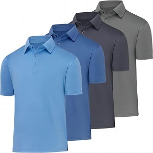 Custom High Quality Cotton Men’s Polo T Shirt with Custom Logo